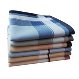 Maxbell 4x6Pcs Cotton Men's Handkerchiefs Pocket Square Hankies for Casual Formal Prom