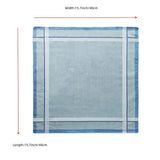Maxbell 3x6Pcs Cotton Men's Handkerchiefs Pocket Square Hankies for Casual Formal Prom