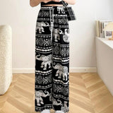 Maxbell 2xYoga Pants Boho Thai Beach Baggy Pants Hippy Female Harem Trousers White
