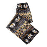 Maxbell 3xYoga Pants Boho Thai Beach Baggy Pants Hippy Female Harem Trousers Orange