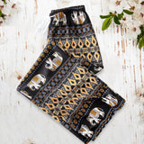 Maxbell 3xYoga Pants Boho Thai Beach Baggy Pants Hippy Female Harem Trousers Orange