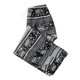 Maxbell 2xYoga Pants Boho Thai Beach Baggy Pants Hippy Female Harem Trousers White Fish Scale