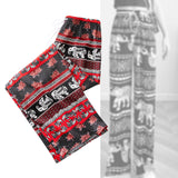 Maxbell 2xYoga Pants Boho Thai Beach Baggy Pants Hippy Female Harem Trousers Red