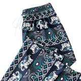 Maxbell 2xYoga Pants Boho Thai Beach Baggy Pants Hippy Female Harem Trousers Green