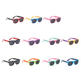 Maxbell Kids Sunglasses Cute Costume Sun Protection Pool Beach Cosplay UV400 Glasses Red Black