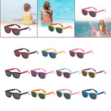Maxbell Kids Sunglasses Cute Costume Sun Protection Pool Beach Cosplay UV400 Glasses Red Black
