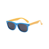 Maxbell Kids Sunglasses Cute Costume Sun Protection Pool Beach Cosplay UV400 Glasses Blue Yellow