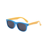 Maxbell Kids Sunglasses Cute Costume Sun Protection Pool Beach Cosplay UV400 Glasses Blue Yellow