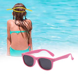 Maxbell Kids Sunglasses Cute Costume Sun Protection Pool Beach Cosplay UV400 Glasses Pink