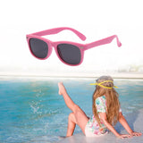 Maxbell Kids Sunglasses Cute Costume Sun Protection Pool Beach Cosplay UV400 Glasses Pink