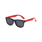 Maxbell Kids Sunglasses Cute Costume Sun Protection Pool Beach Cosplay UV400 Glasses Black Red