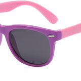 Maxbell Kids Sunglasses Cute Costume Sun Protection Pool Beach Cosplay UV400 Glasses Purple Pink
