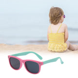Maxbell Kids Sunglasses Cute Costume Sun Protection Pool Beach Cosplay UV400 Glasses Pink Green