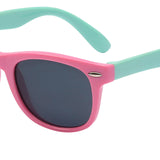 Maxbell Kids Sunglasses Cute Costume Sun Protection Pool Beach Cosplay UV400 Glasses Pink Green