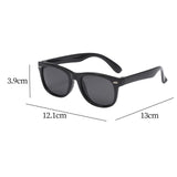 Maxbell Kids Sunglasses Cute Costume Sun Protection Pool Beach Cosplay UV400 Glasses Black