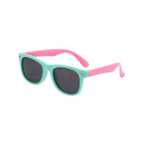 Maxbell Kids Sunglasses Cute Costume Sun Protection Pool Beach Cosplay UV400 Glasses Green Pink