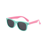 Maxbell Kids Sunglasses Cute Costume Sun Protection Pool Beach Cosplay UV400 Glasses Green Pink