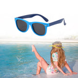 Maxbell Kids Sunglasses Cute Costume Sun Protection Pool Beach Cosplay UV400 Glasses Blue DarkBlue