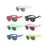 Maxbell Kids Sunglasses Girls Cute Children Eyewear for Camping Photo Props Outdoor White
