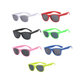 Maxbell Kids Sunglasses Girls Cute Children Eyewear for Camping Photo Props Outdoor White