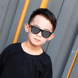 Maxbell Kids Sunglasses Girls Cute Children Eyewear for Camping Photo Props Outdoor Black