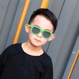 Maxbell Kids Sunglasses Girls Cute Children Eyewear for Camping Photo Props Outdoor Green