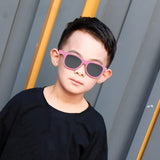Maxbell Kids Sunglasses Girls Cute Children Eyewear for Camping Photo Props Outdoor Pink