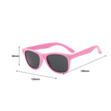 Maxbell Kids Sunglasses Girls Cute Children Eyewear for Camping Photo Props Outdoor Pink