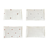 Maxbell Baby Pillow for Sleeping Infant Soft Cotton Quilted Washable Bedding Cushion Bear