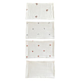 Maxbell Baby Pillow for Sleeping Infant Soft Cotton Quilted Washable Bedding Cushion Bear