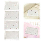 Maxbell Baby Pillow for Sleeping Infant Soft Cotton Quilted Washable Bedding Cushion Bear