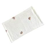 Maxbell Baby Pillow for Sleeping Infant Soft Cotton Quilted Washable Bedding Cushion Bear