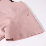 Maxbell 2xWomen's Scrubs Set V Neck Scrub Top Jogger Scrub Pants Nursing Uniforms XL Pink