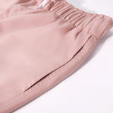 Maxbell 2xWomen's Scrubs Set V Neck Scrub Top Jogger Scrub Pants Nursing Uniforms  XXL Pink