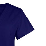 Maxbell 2xWomen's Scrubs Set V Neck Scrub Top Jogger Scrub Pants Nursing Uniforms  XXL Dark Blue