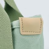 Maxbell 3xWomen Canvas Travel Tote Bag Casual Handbag Top Handle Bag with Compartments Green