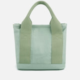 Maxbell 3xWomen Canvas Travel Tote Bag Casual Handbag Top Handle Bag with Compartments Green