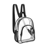 Maxbell 2xTransparent Bag Large PVC Clear Backpack for Women Men Unisex Adults Outdoor