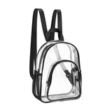 Maxbell 2xTransparent Bag Large PVC Clear Backpack for Women Men Unisex Adults Outdoor