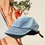 Maxbell Sun Hat Soft Comfortable Headwear Baby Baseball Hat for Camping Girls Infant Light Color