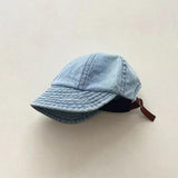 Maxbell Sun Hat Soft Comfortable Headwear Baby Baseball Hat for Camping Girls Infant Light Color