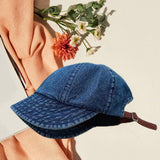 Maxbell Sun Hat Soft Comfortable Headwear Baby Baseball Hat for Camping Girls Infant Dark Color