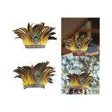 Maxbell 5xFeather Headdress Accessory Headband for Carnival Costume Festival Halloween adult