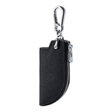 Maxbell Car Key Case Key Pouch Universal Remote Key Fob Holder Key Chain Zipper Case Black