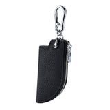 Maxbell Car Key Case Key Pouch Universal Remote Key Fob Holder Key Chain Zipper Case Black