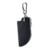 Maxbell Car Key Case Key Pouch Universal Remote Key Fob Holder Key Chain Zipper Case Black