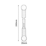 Maxbell 4xMagnetic Hat Clip Cap Holder Clip On Bag for Traveling Bags Backpack Golfer Gray