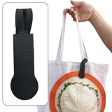 Maxbell 3xMagnetic Hat Clip Cap Holder Clip On Bag for Traveling Bags Backpack Golfer Black
