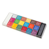 Maxbell 2xFace Body Paint Painting Palette Face Painting for Halloween Cosplay Holiday