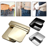 Maxbell 6xPants Clips for Waist Adjustable Pants Waist Clip Metal Pant Waist Tightener Black
